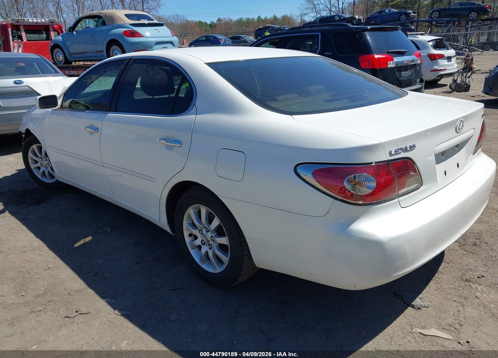 2004 LEXUS ES 330 VIN: JTHBA30G445023860