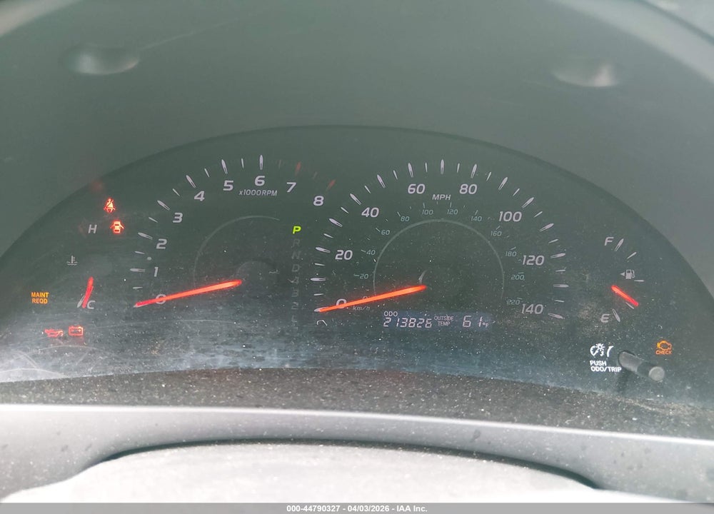 2007 TOYOTA CAMRY LE VIN: 4T1BE46K57U103150