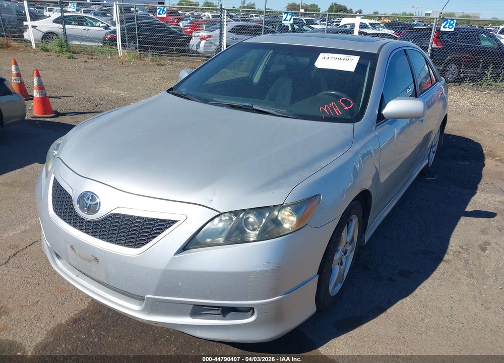 2007 TOYOTA CAMRY SE V6 VIN: 4T1BK46K27U535011