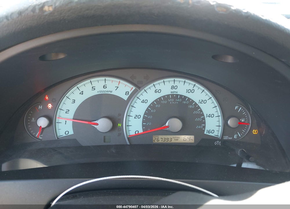 2007 TOYOTA CAMRY SE V6 VIN: 4T1BK46K27U535011