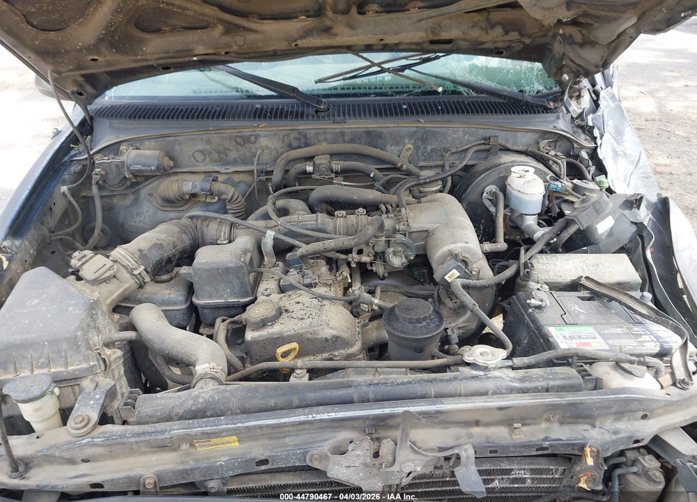 2001 TOYOTA TACOMA PRERUNNER VIN: 5TENM92N21Z845022