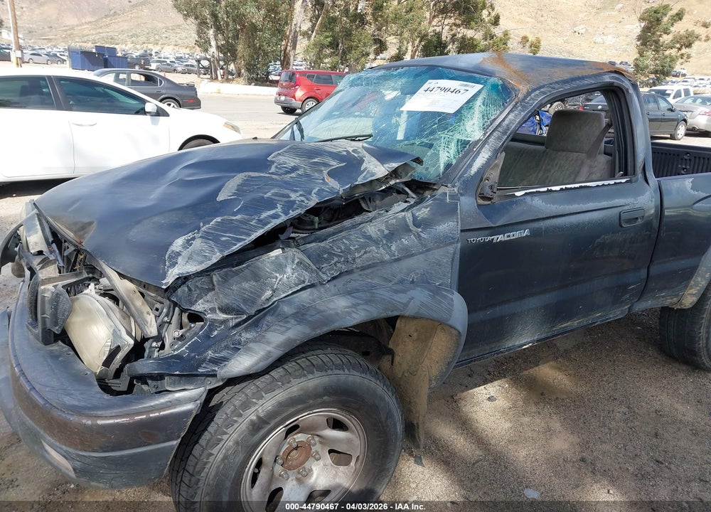 2001 TOYOTA TACOMA PRERUNNER VIN: 5TENM92N21Z845022