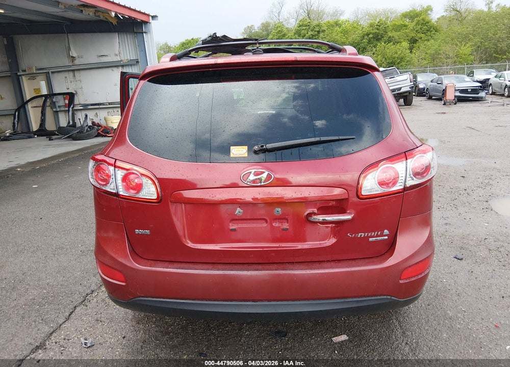 2011 HYUNDAI SANTA FE LIMITED V6 VIN: 5XYZK4AG1BG075047