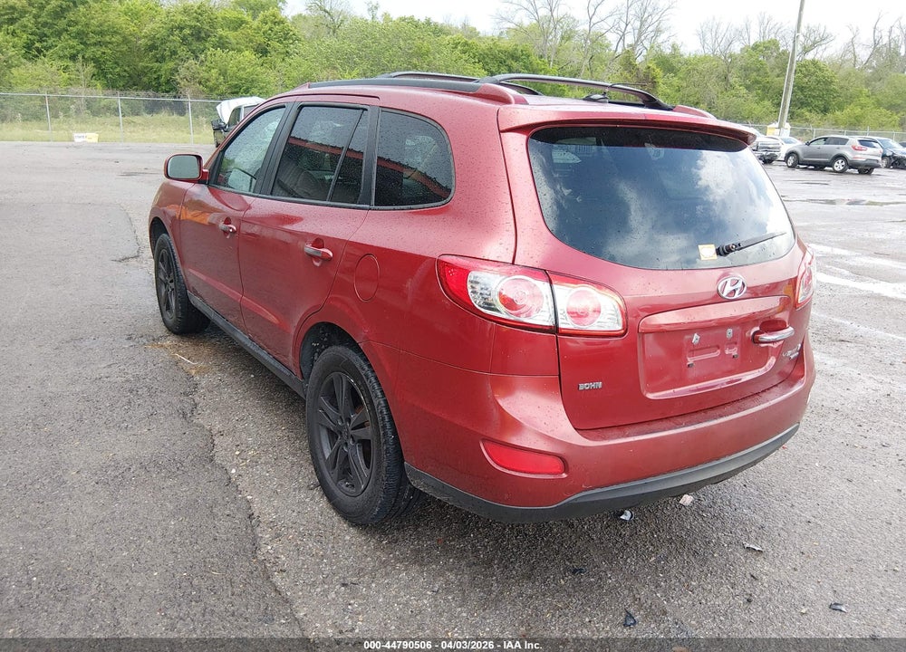 2011 HYUNDAI SANTA FE LIMITED V6 VIN: 5XYZK4AG1BG075047