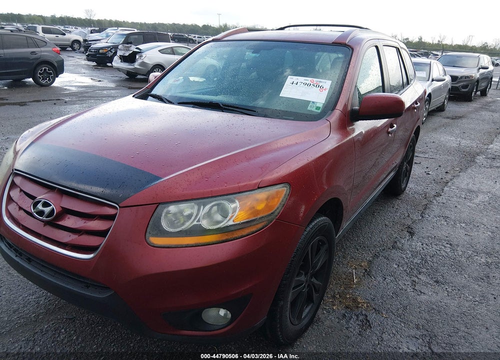 2011 HYUNDAI SANTA FE LIMITED V6 VIN: 5XYZK4AG1BG075047