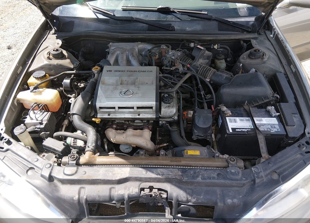 1997 LEXUS ES 300 VIN: JT8BF22G6V5012921