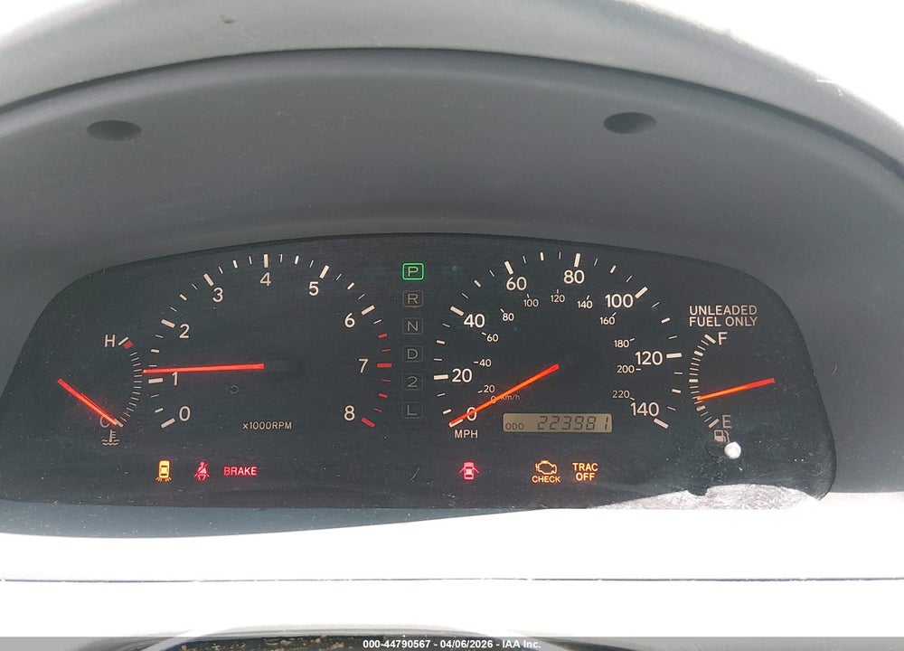 1997 LEXUS ES 300 VIN: JT8BF22G6V5012921