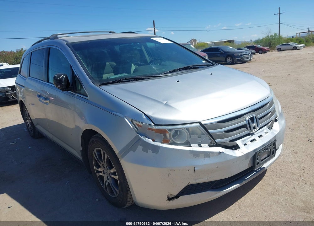 2011 HONDA ODYSSEY EX-L VIN: 5FNRL5H63BB096621