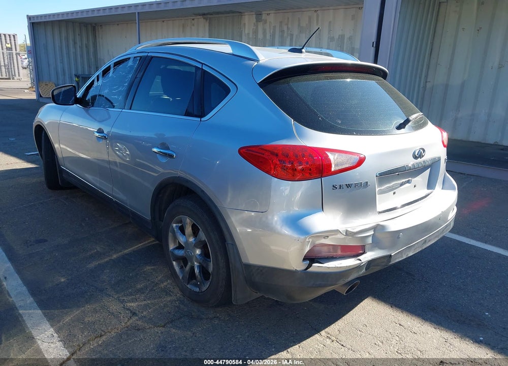 2008 INFINITI EX35 JOURNEY VIN: JNKAJ09E08M306845