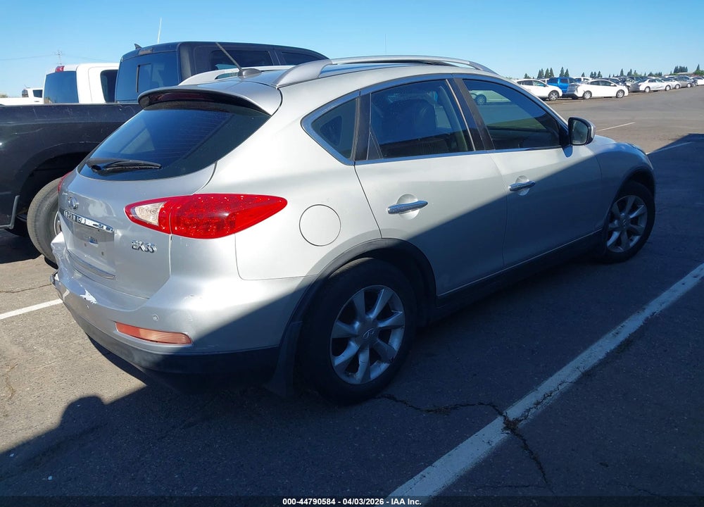 2008 INFINITI EX35 JOURNEY VIN: JNKAJ09E08M306845