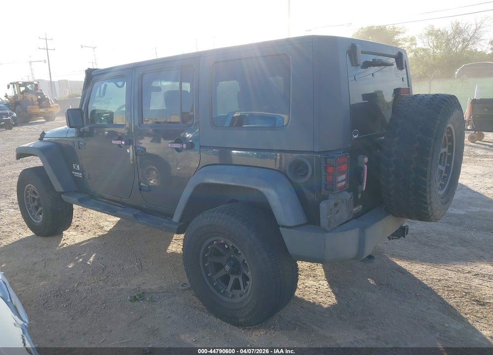 2009 JEEP WRANGLER UNLIMITED X VIN: 1J4GA39199L722808