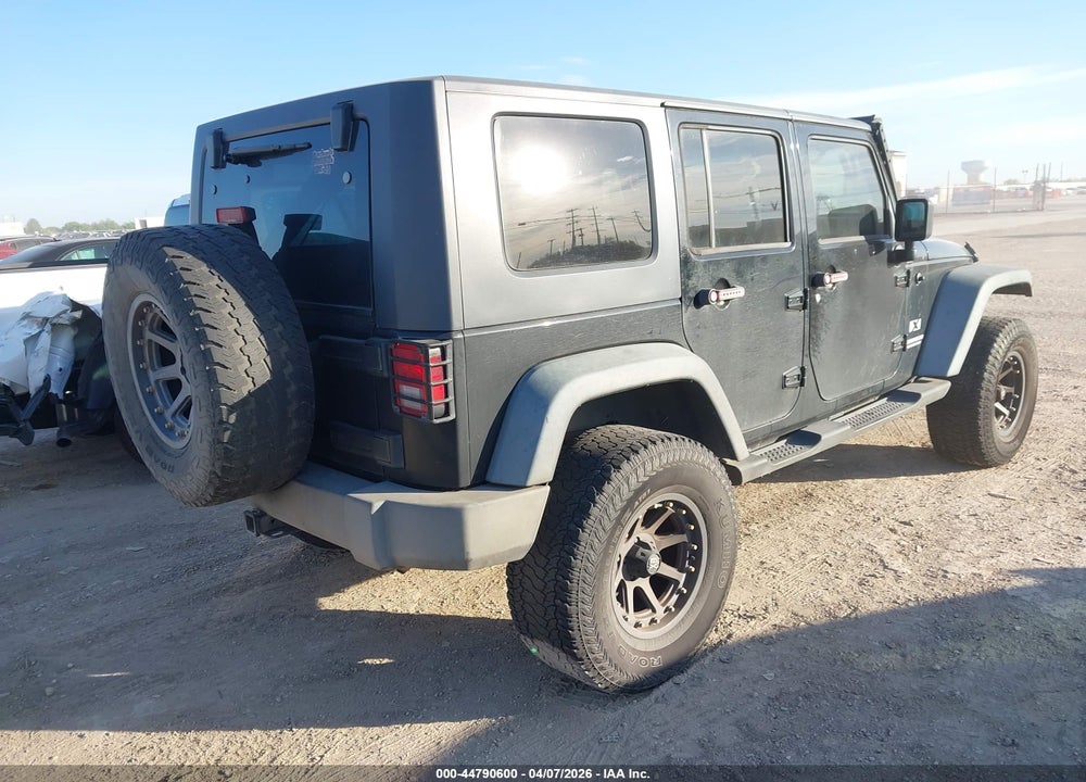 2009 JEEP WRANGLER UNLIMITED X VIN: 1J4GA39199L722808