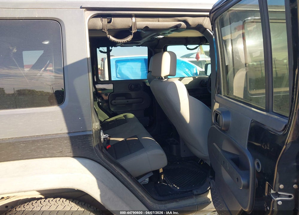 2009 JEEP WRANGLER UNLIMITED X VIN: 1J4GA39199L722808