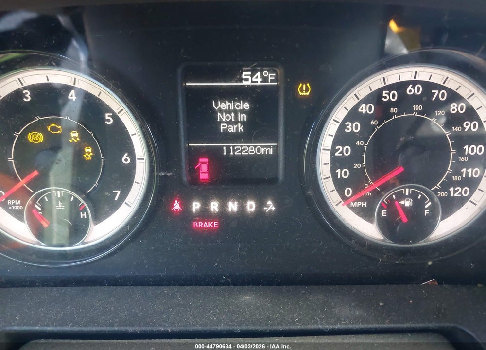 2019 RAM 1500 CLASSIC TRADESMAN  4X4 6'4 BOX VIN: 1C6RR7FG8KS541824