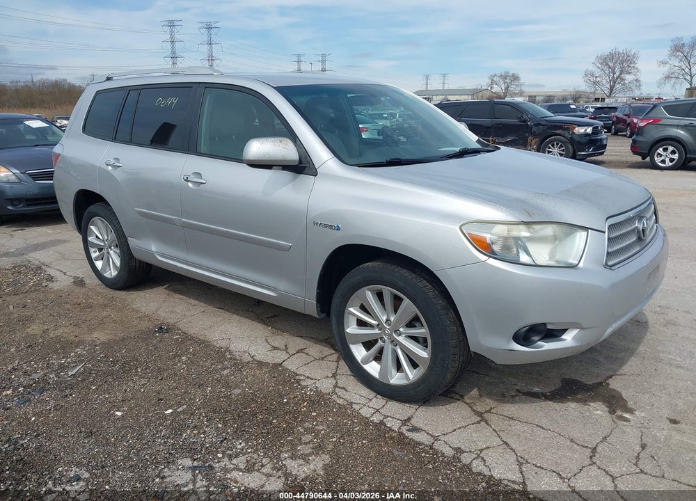 2009 TOYOTA HIGHLANDER HYBRID VIN: JTEEW41A592036721