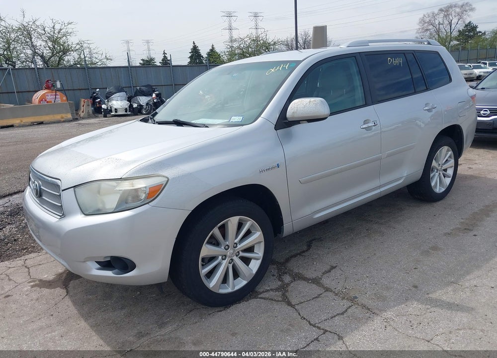 2009 TOYOTA HIGHLANDER HYBRID VIN: JTEEW41A592036721