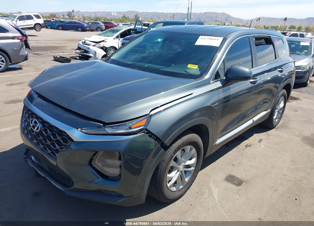 2019 HYUNDAI SANTA FE SE VIN: 5NMS23AD8KH047513