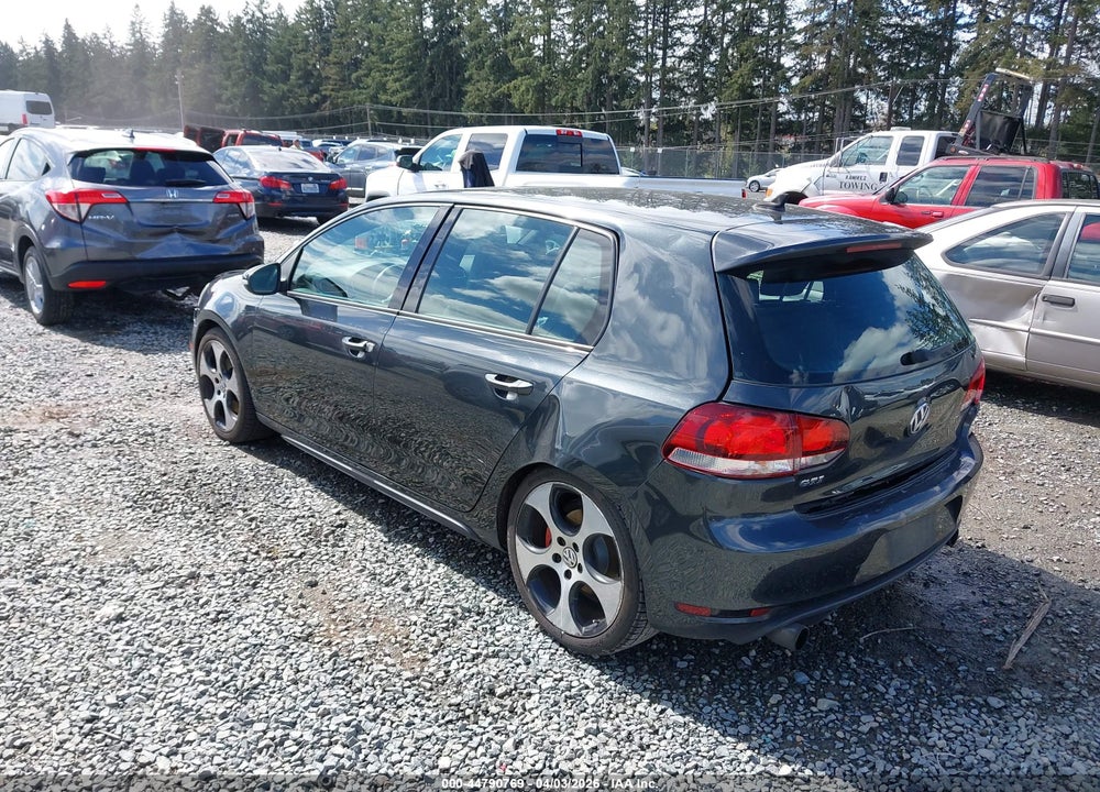 2010 VOLKSWAGEN GTI 4-DOOR VIN: WVWHD7AJ3AW275044