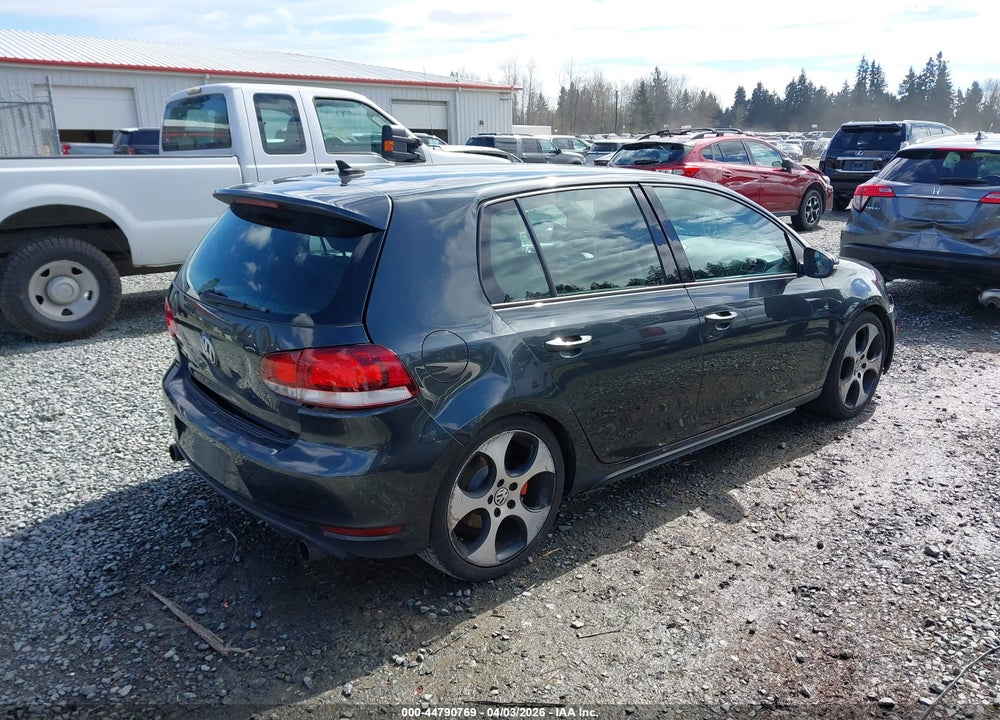 2010 VOLKSWAGEN GTI 4-DOOR VIN: WVWHD7AJ3AW275044