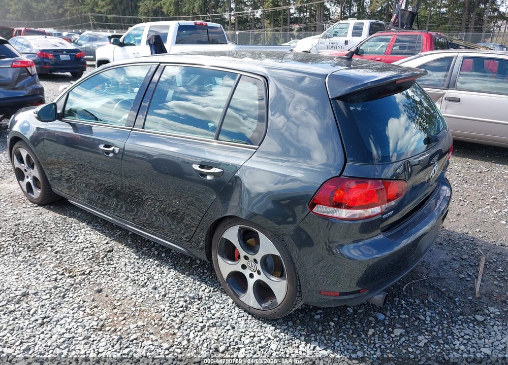 2010 VOLKSWAGEN GTI 4-DOOR VIN: WVWHD7AJ3AW275044