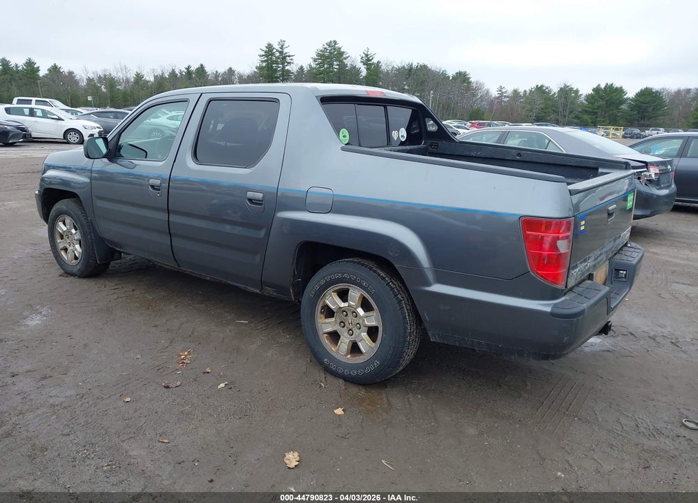 2011 HONDA RIDGELINE RTS VIN: 5FPYK1F48BB004306