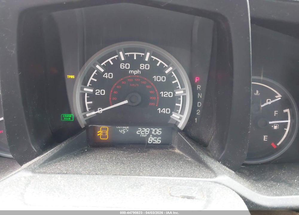 2011 HONDA RIDGELINE RTS VIN: 5FPYK1F48BB004306
