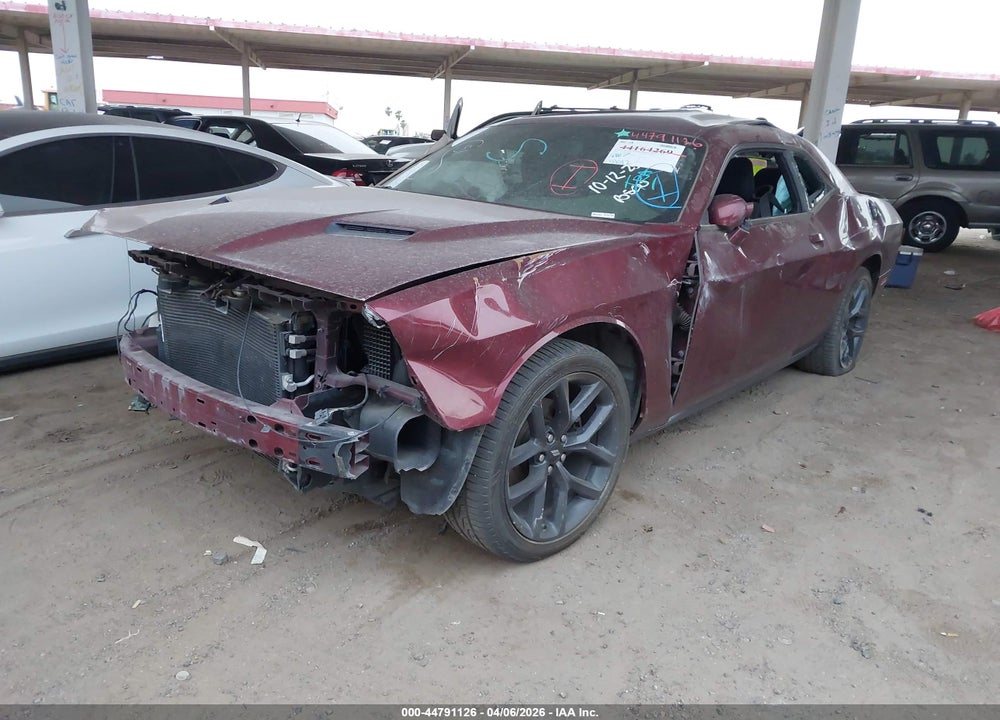 2023 DODGE CHALLENGER SXT VIN: 2C3CDZAG8PH567763