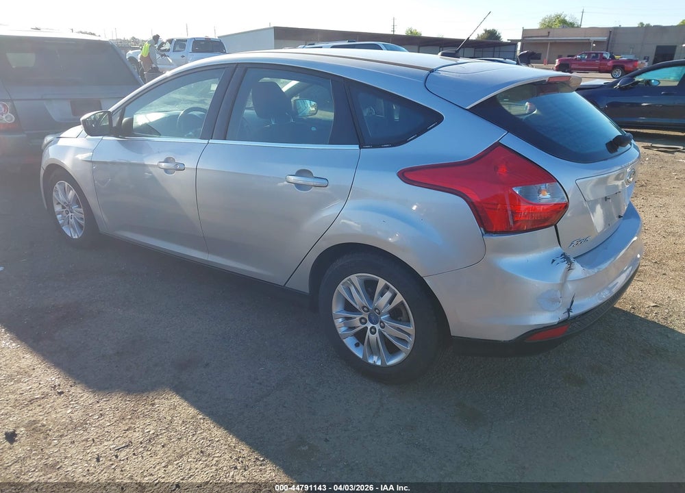 2012 FORD FOCUS SEL VIN: 1FAHP3M27CL206954