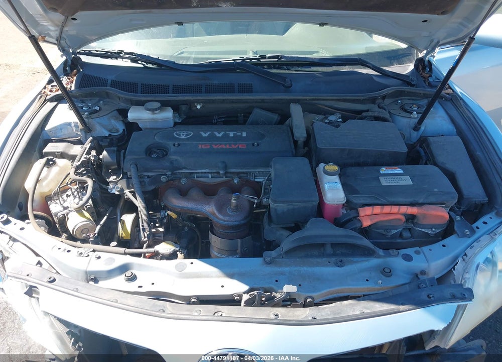 2008 TOYOTA CAMRY HYBRID VIN: 4T1BB46K08U033311
