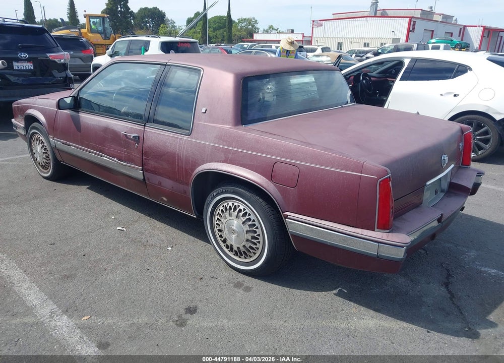 1990 CADILLAC ELDORADO VIN: 1G6EL1333LU604599