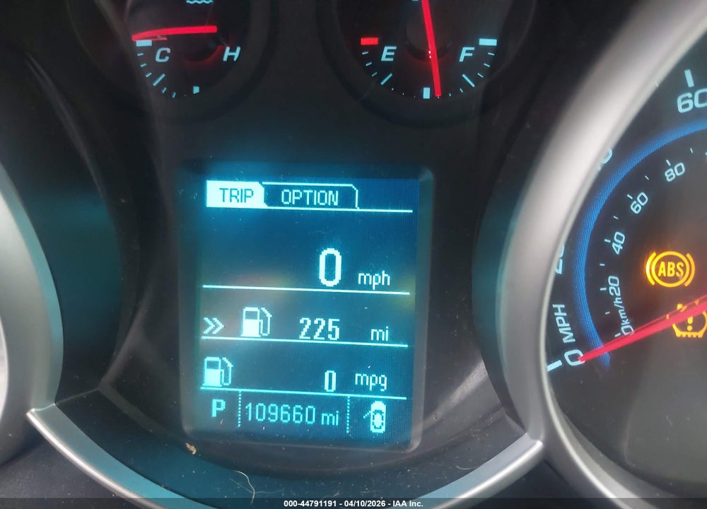 2013 CHEVROLET CRUZE LS AUTO VIN: 1G1PA5SHXD7118722