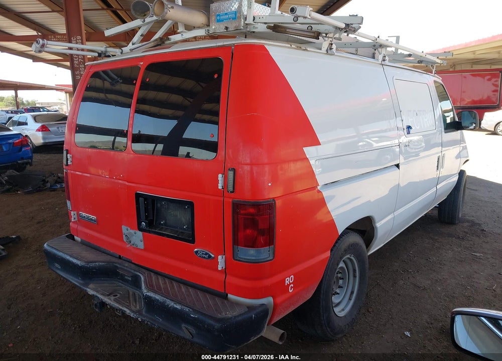 2007 FORD E-250 COMMERCIAL/RECREATIONAL VIN: 1FTNE24L47DA08855