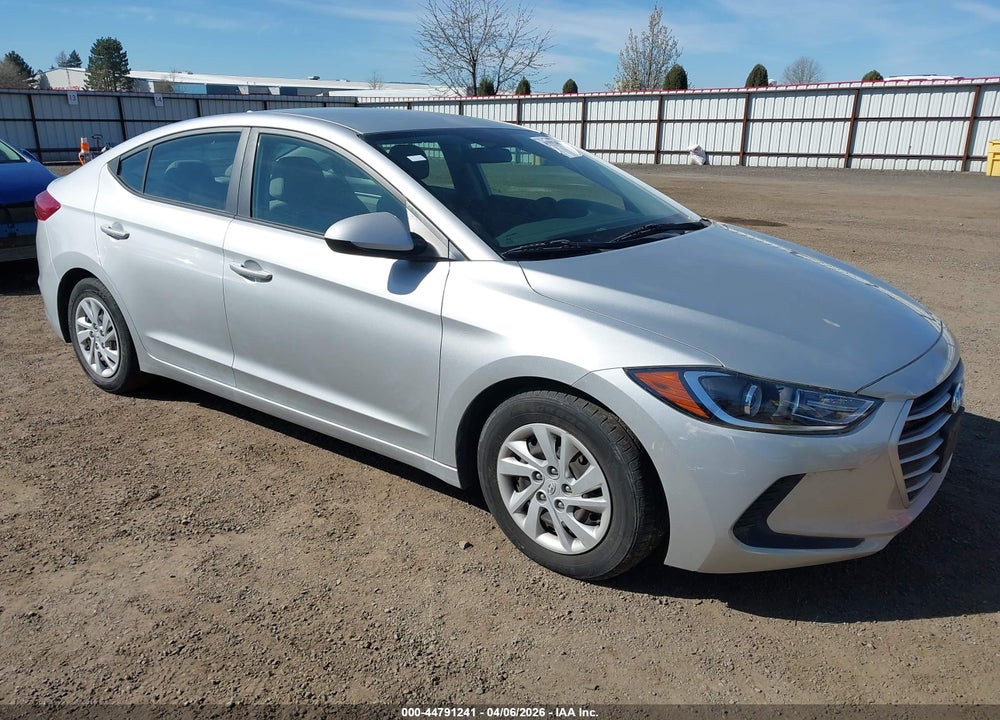 2017 HYUNDAI ELANTRA SE VIN: 5NPD74LF1HH198400
