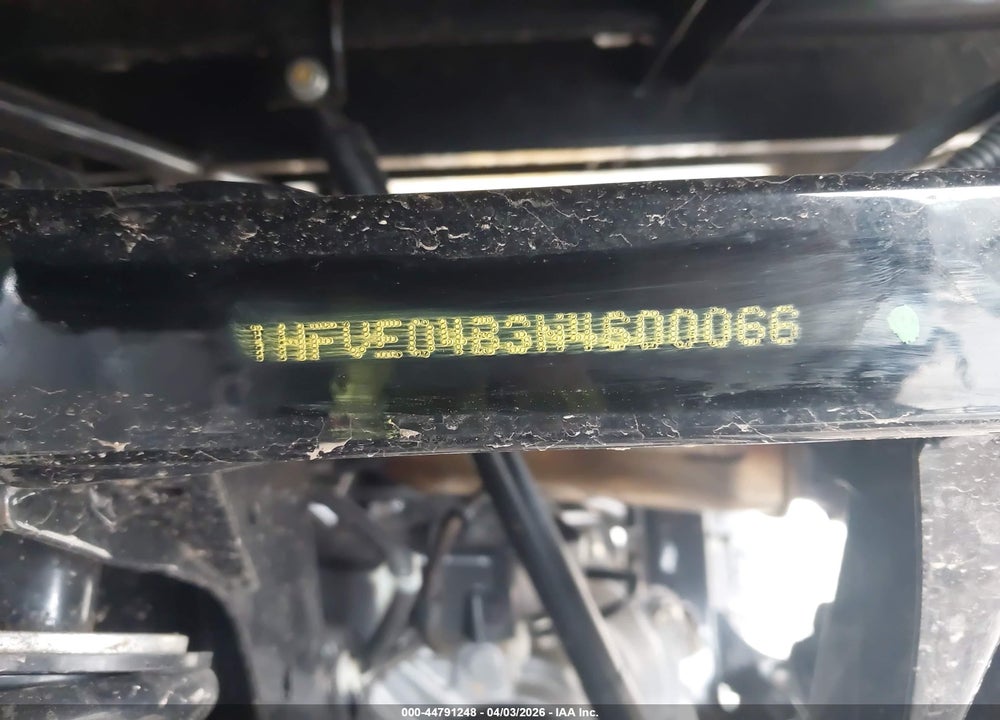 2022 HONDA SXS1000 M3 VIN: 1HFVE04B3N4600066