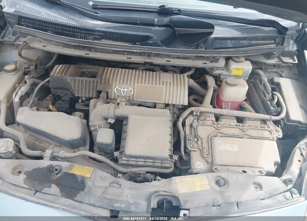 2012 TOYOTA PRIUS TWO VIN: JTDKN3DU5C5498695