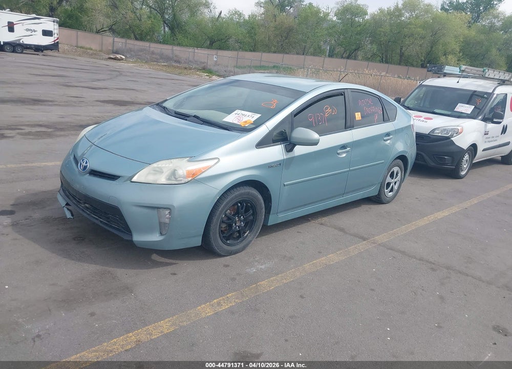 2012 TOYOTA PRIUS TWO VIN: JTDKN3DU5C5498695