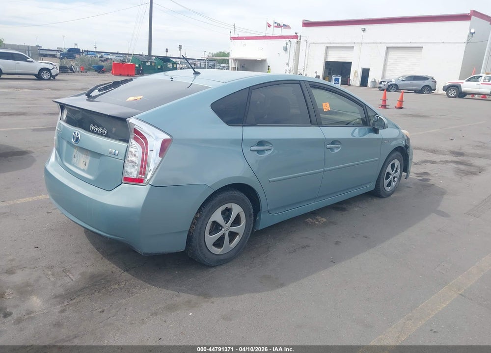 2012 TOYOTA PRIUS TWO VIN: JTDKN3DU5C5498695