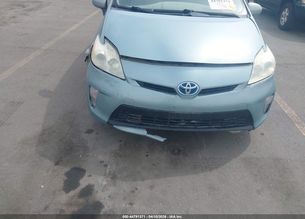 2012 TOYOTA PRIUS TWO VIN: JTDKN3DU5C5498695