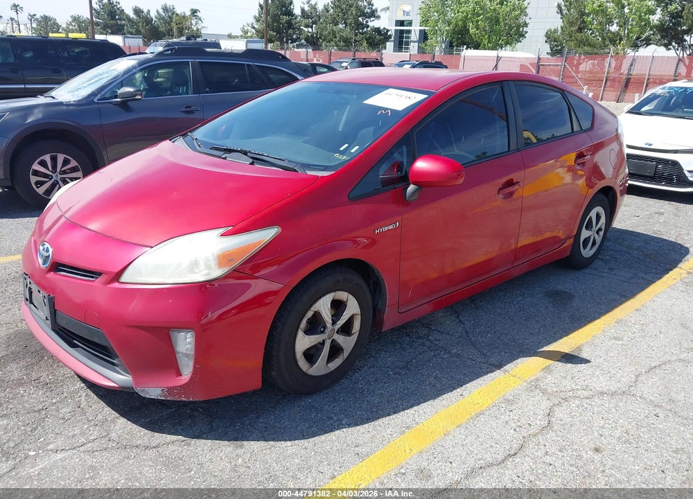 2014 TOYOTA PRIUS TWO VIN: JTDKN3DU6E1741022