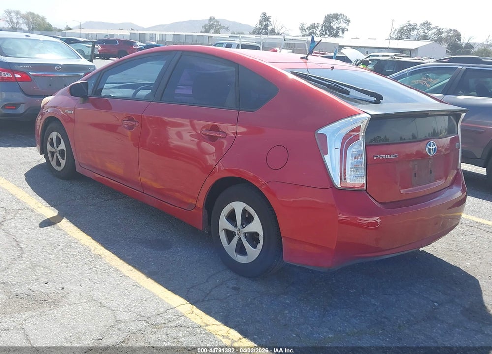 2014 TOYOTA PRIUS TWO VIN: JTDKN3DU6E1741022