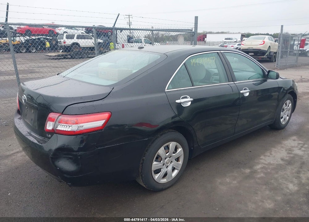 2011 TOYOTA CAMRY LE VIN: 4T4BF3EK0BR103743