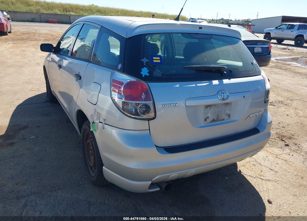 2008 TOYOTA MATRIX VIN: 2T1KR32E28C708454