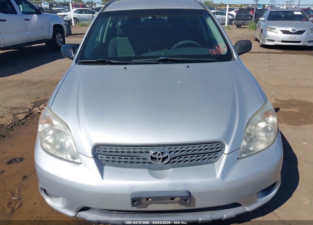 2008 TOYOTA MATRIX VIN: 2T1KR32E28C708454