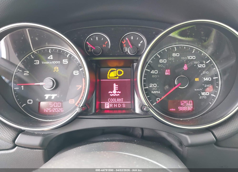 2008 AUDI TT 2.0T VIN: TRUAF38J381008946