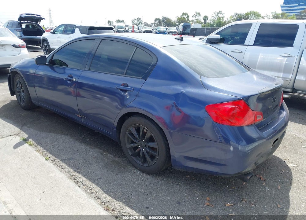 2012 INFINITI G37 JOURNEY VIN: JN1CV6AP4CM623148