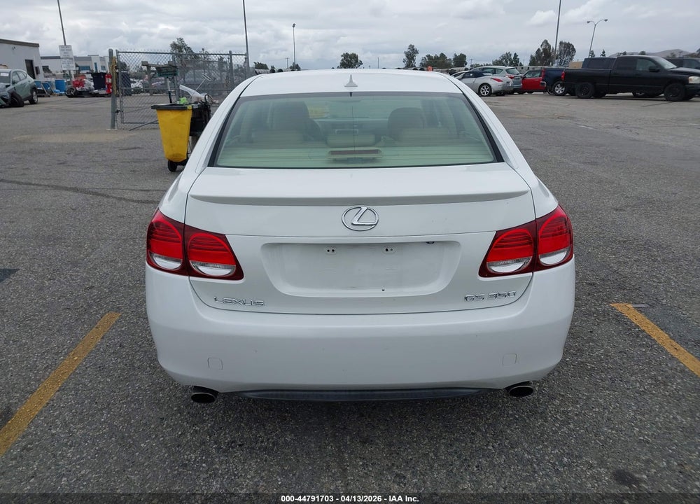 2007 LEXUS GS 350 VIN: JTHBE96S070027179