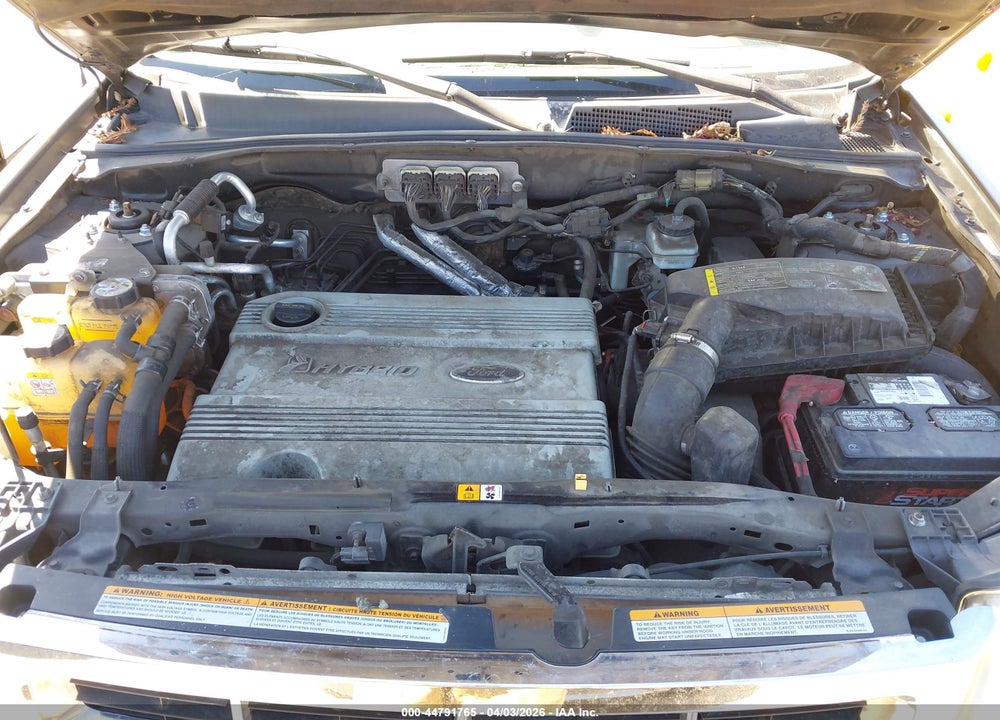2008 FORD ESCAPE HYBRID VIN: 1FMCU59H58KA43476