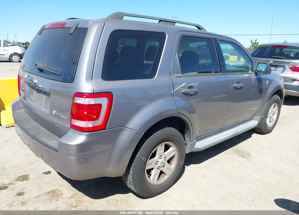 2008 FORD ESCAPE HYBRID VIN: 1FMCU59H58KA43476