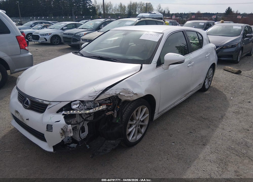 2011 LEXUS CT 200H VIN: JTHKD5BH8B2030625