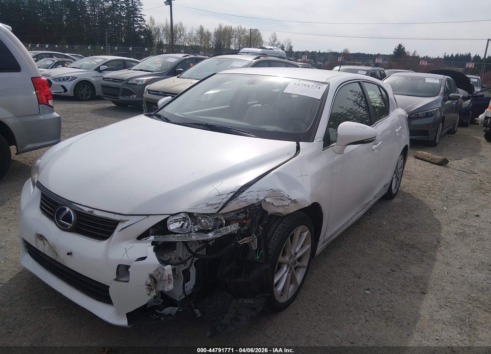 2011 LEXUS CT 200H VIN: JTHKD5BH8B2030625